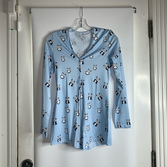 Panda Lounge Romper - Picture 3 of 5